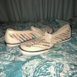 Vintage Days of the Week Keds